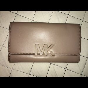 Large Michael Kors Checkbook Wallet